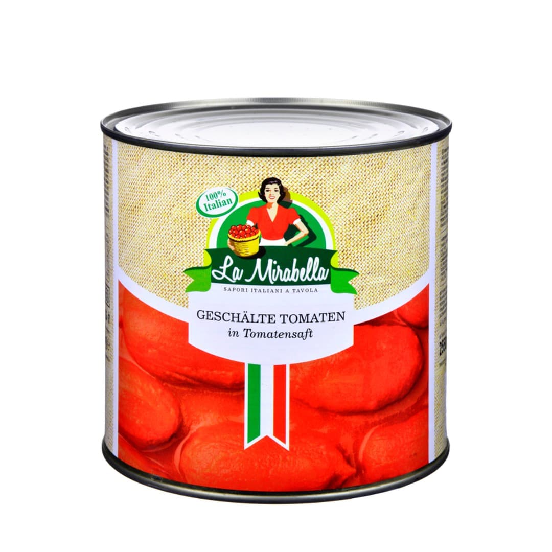 La Mirabella Geschälte Tomaten 2500g