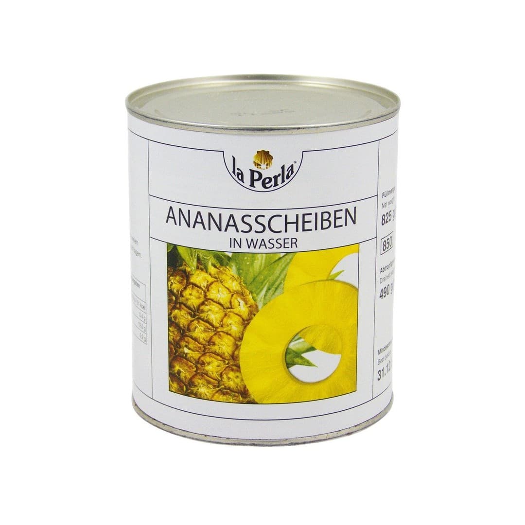 La Perla Ananas Scheiben leicht gezuckert 3.035g