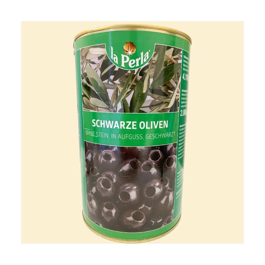 La Perla Oliven schwarz ohne Stein 4100g