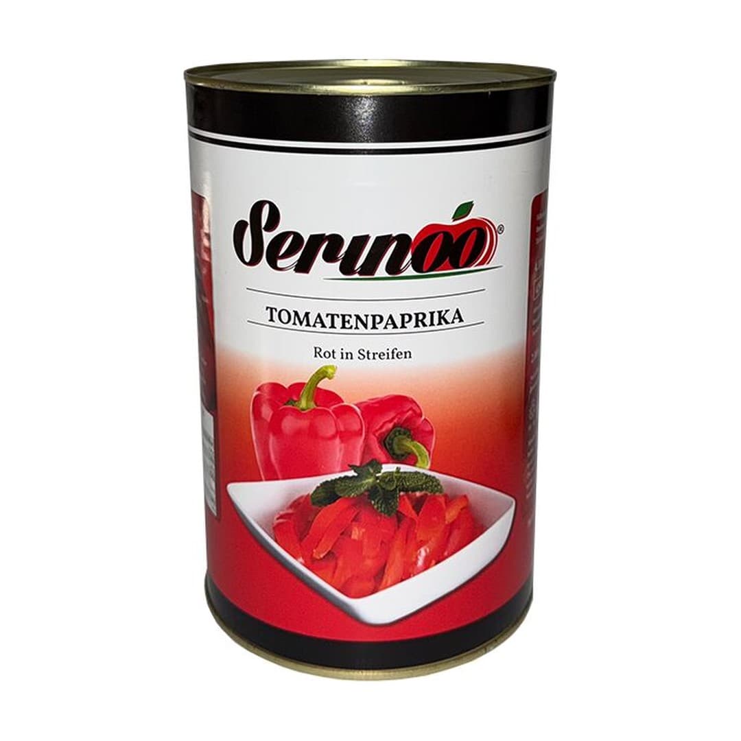 La Perla Tomatenpaprika rot , Streifen ,Mariniert 2000g