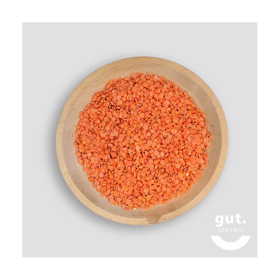 Lorena Rote Linsen Split 1kg