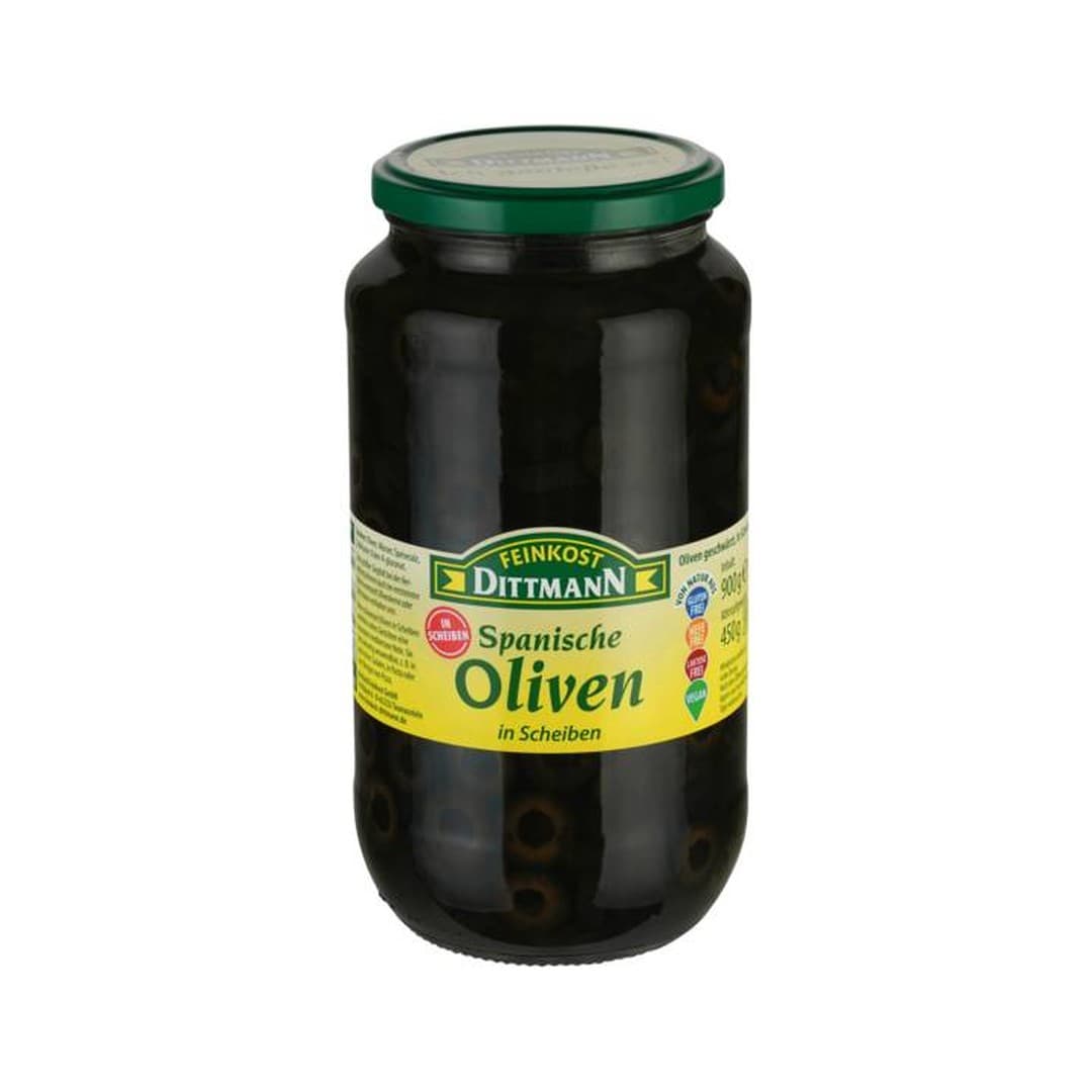 Lorena Schwarze Oliven in Scheiben Dose 5/1