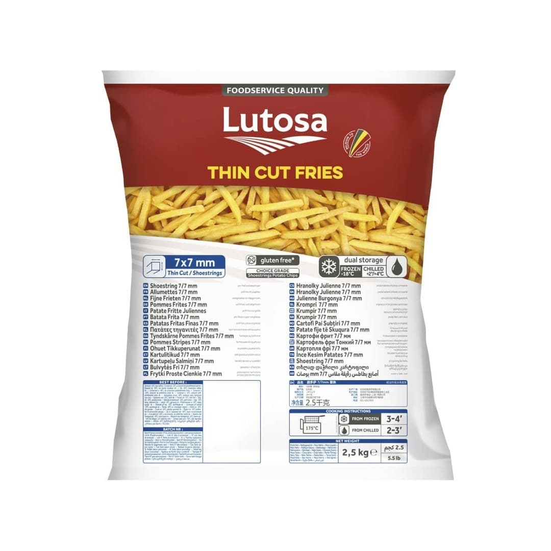 Lutosa Pommes Frisch 7mm 2x5kg