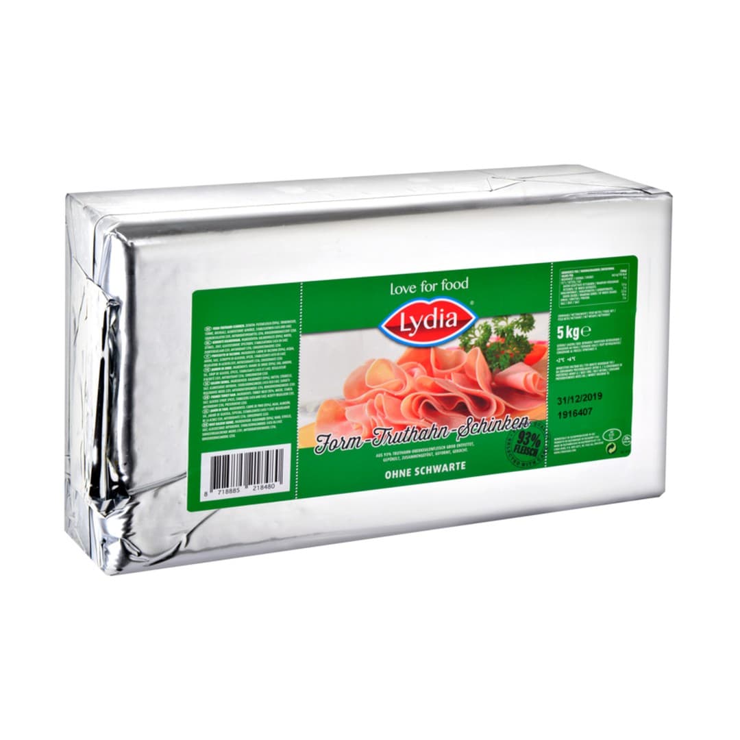 Lydia Formtruthan Schinken Silberfilie 93% Halal 5kg