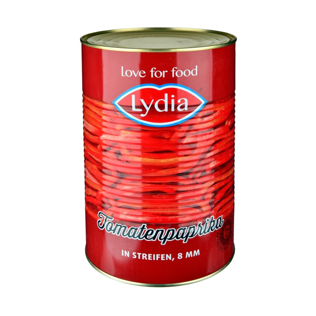 LYDIA Tomaten Paprikastreifen ROT 4250ml