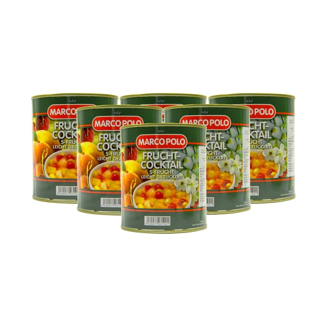 Marco Polo - Frucht Cocktail - 850g