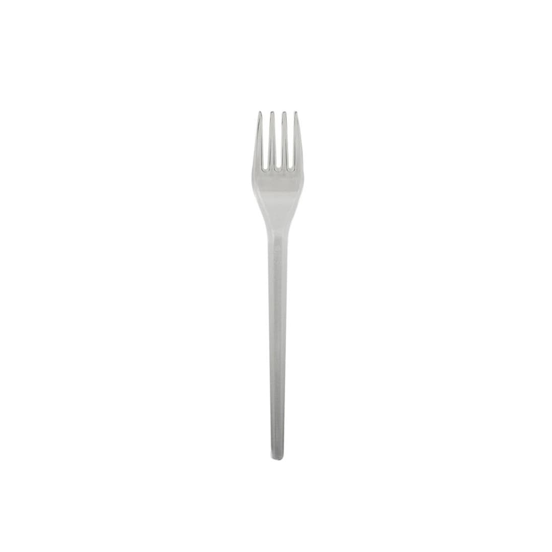 Mehrweg-Gabel 18cm Transparent 100St