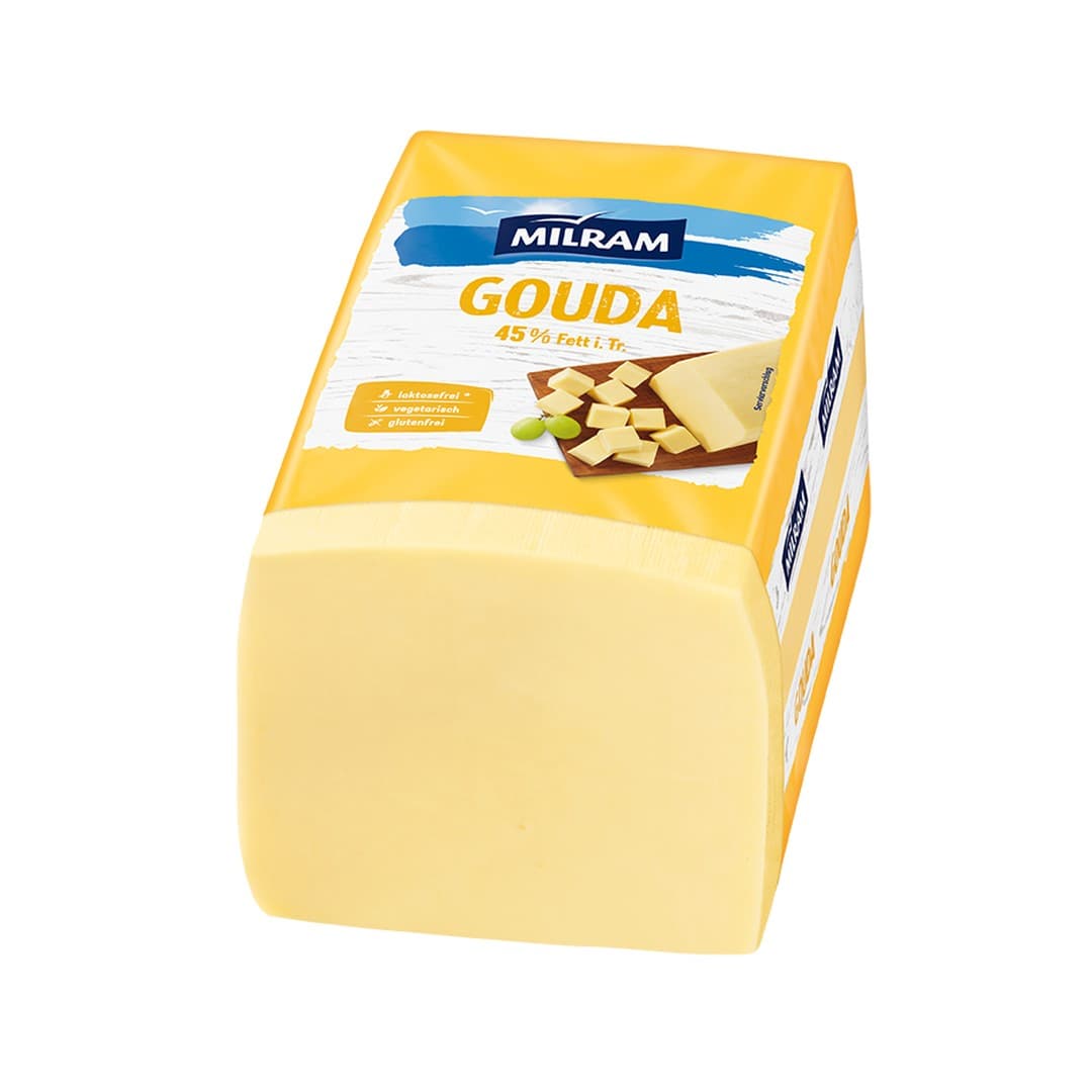 Milram Gouda Schnittkäse 45% Fett - 3kg