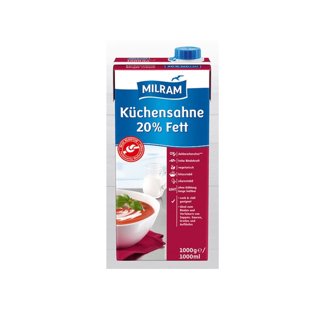 Milram Küchensahne 20% - 1kg