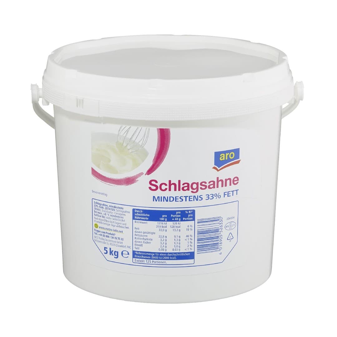 Milram Schlagsahne 33% (360) - 5kg