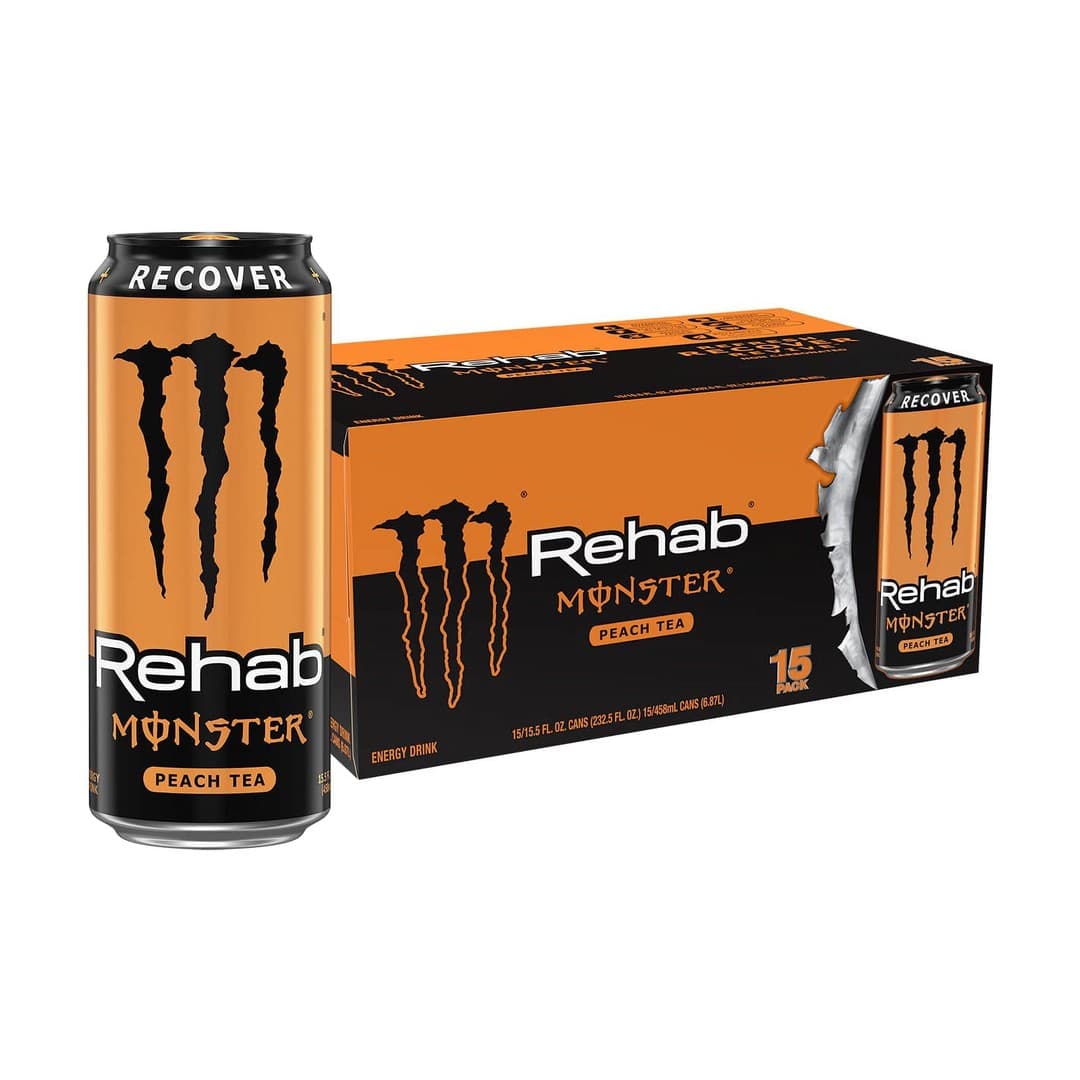 Monster Rehab Tea 0,5l Dose 12er Pack