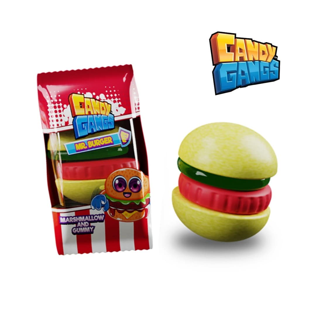 MR. HOOT Sweet Burger Toy Candy 20g