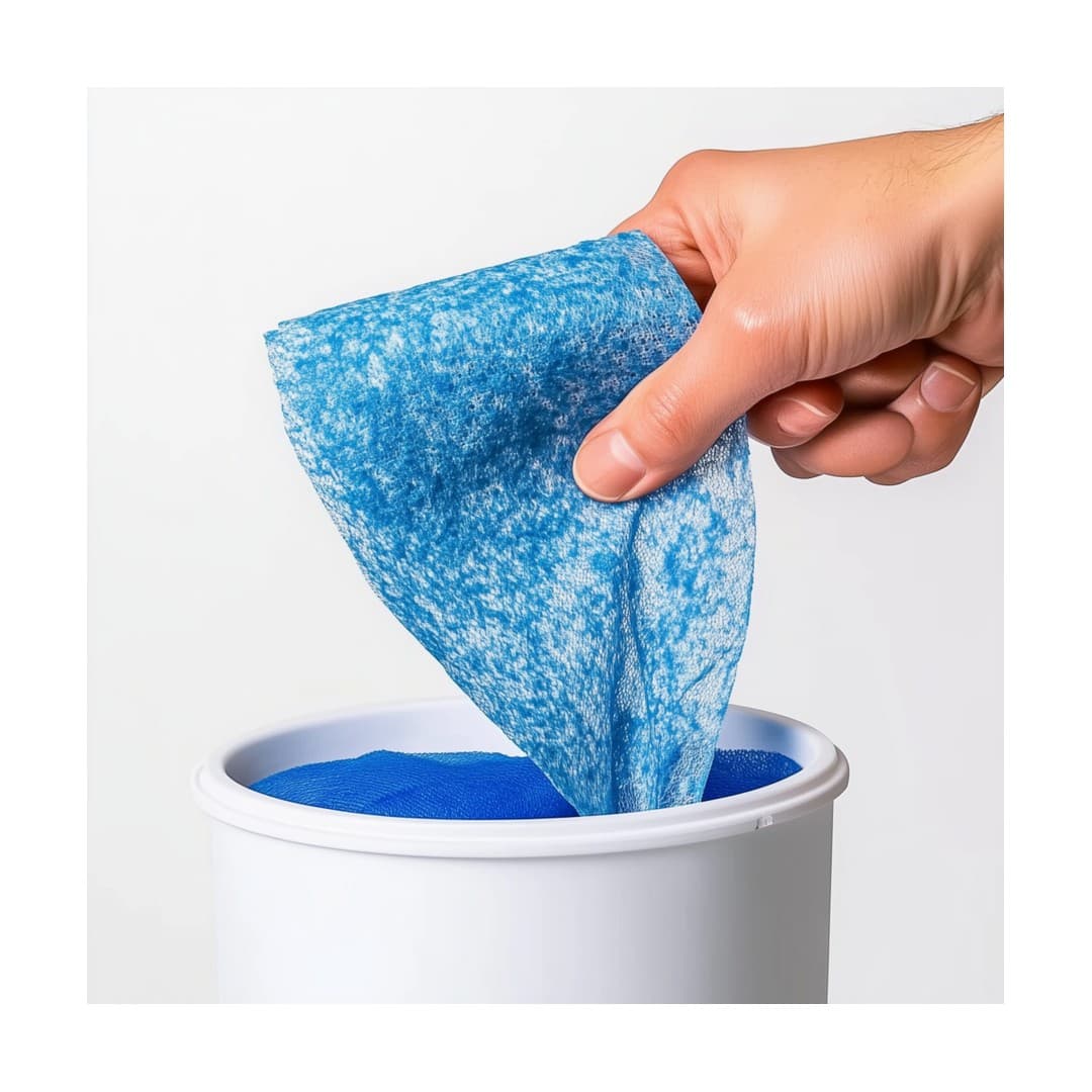 Mr Oxy Feuchttücher Easy Clean Bleiche Blau
