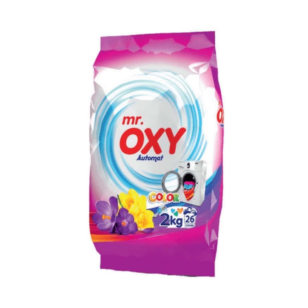 Mr Oxy Vollwaschmittel Color XXXL 85W 5,1kg + GRATIS Mr Oxy Weichspüler 1l