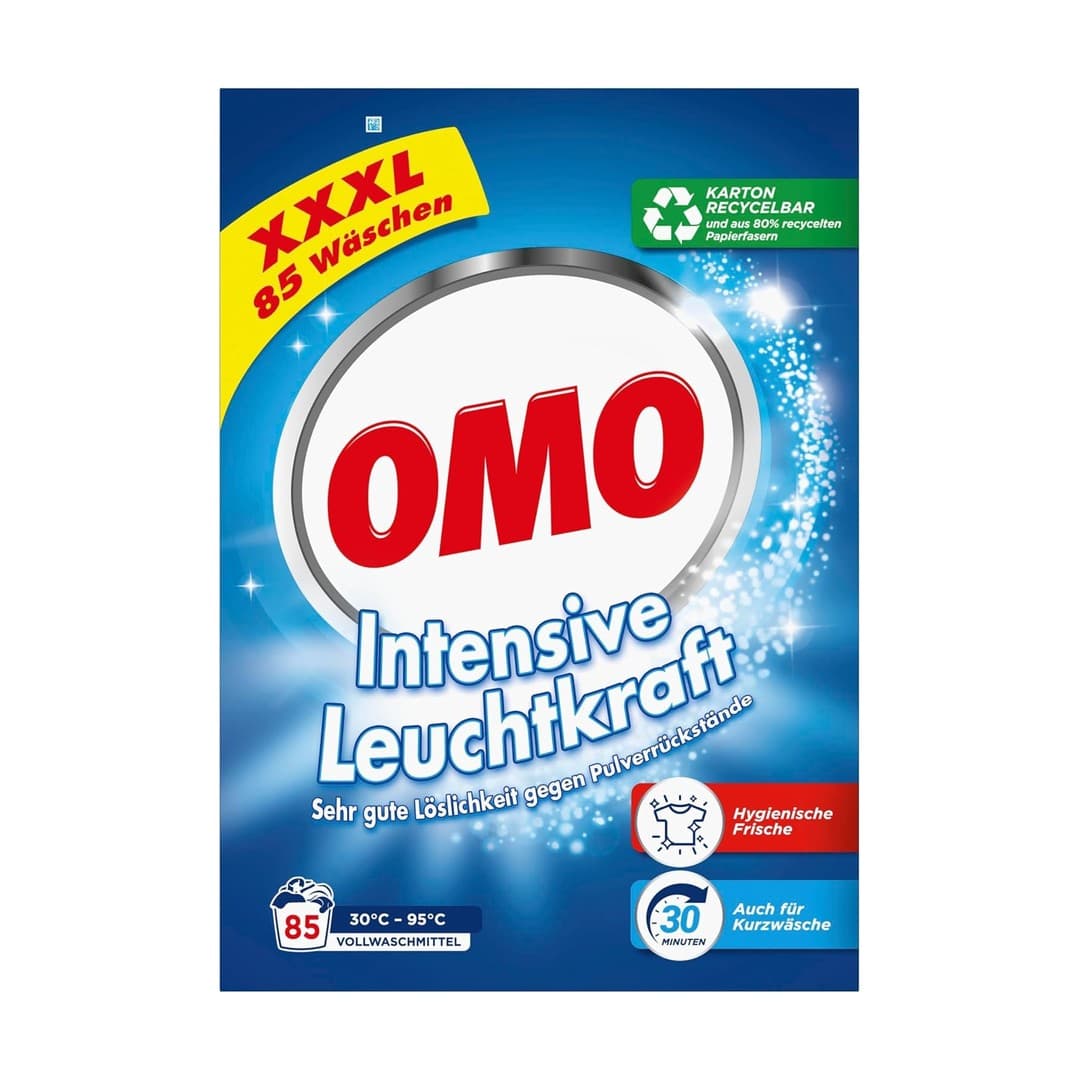 Mr Oxy Vollwaschmittel XXXL 85 W 5,1kg + GRATIS Mr Oxy Weichspüler 1l