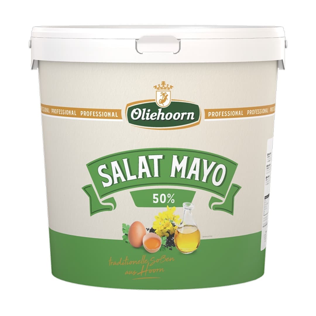 Oliehoorn Saladesaus 50% Glutenfrei 10L