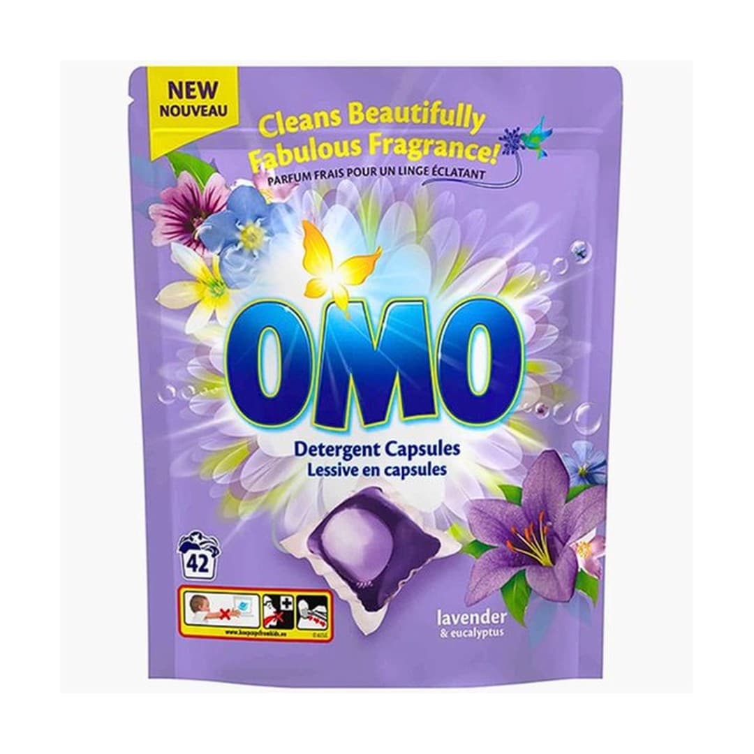 OMO Kapseln Lavendel & Eukalyptus 42W 840g