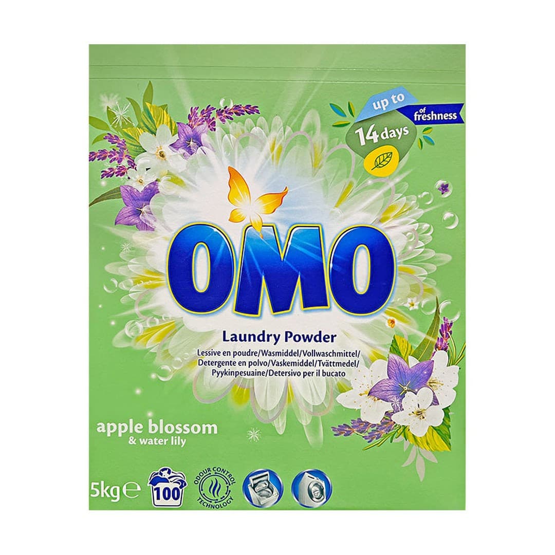 OMO Waschmittel Pulver Apple Blossom & Water Lily 100W 5kg