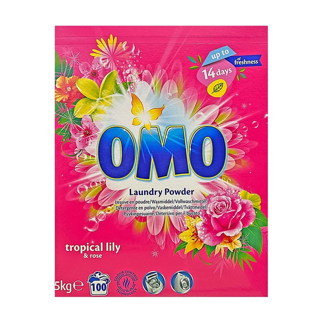 OMO Waschmittel Pulver Tropical Lily 100W 5kg