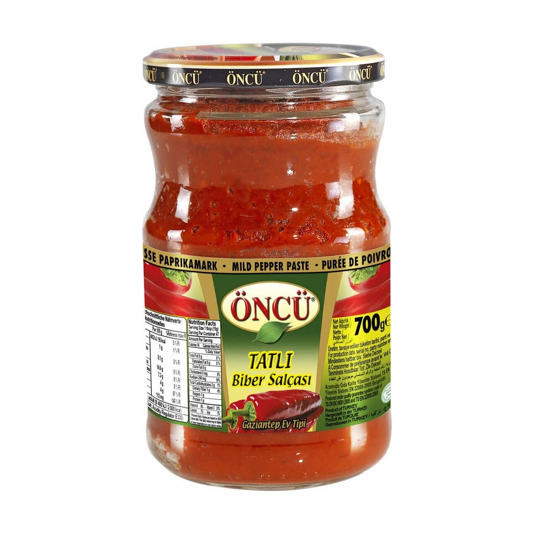 Öncü - Süße Paprikamark - 700g Glas