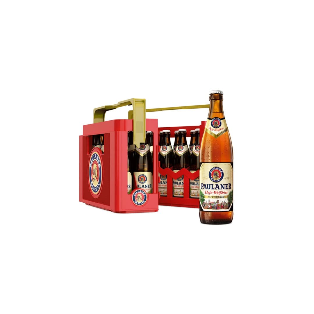 Paulaner Hefe Weißbier naturtrüb 0,5l 20er Kiste