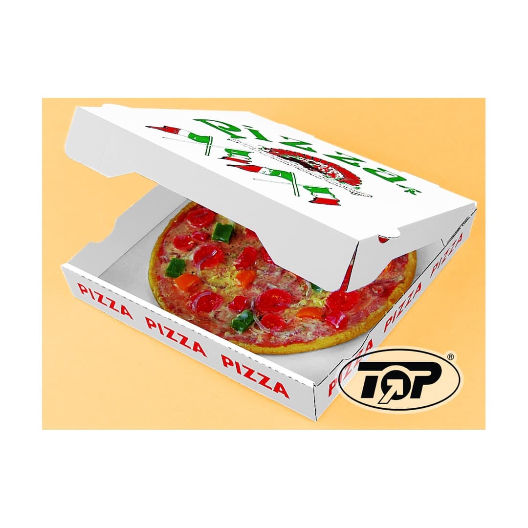 Pizza-Karton 30x30x4 Braun NYC 100st