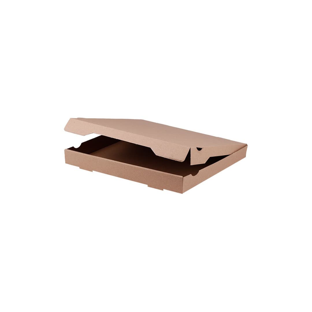 Pizzakarton - 20x20x4 - braun - 100stk