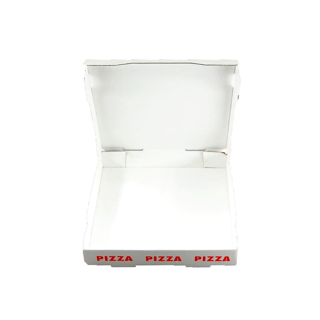 Pizzakarton - 28x28x4 - weiß - 100stk