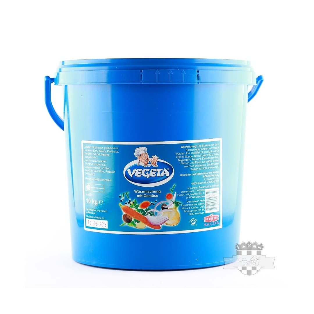 Podravka Vegeta Gewürzmischung 10kg Eimer