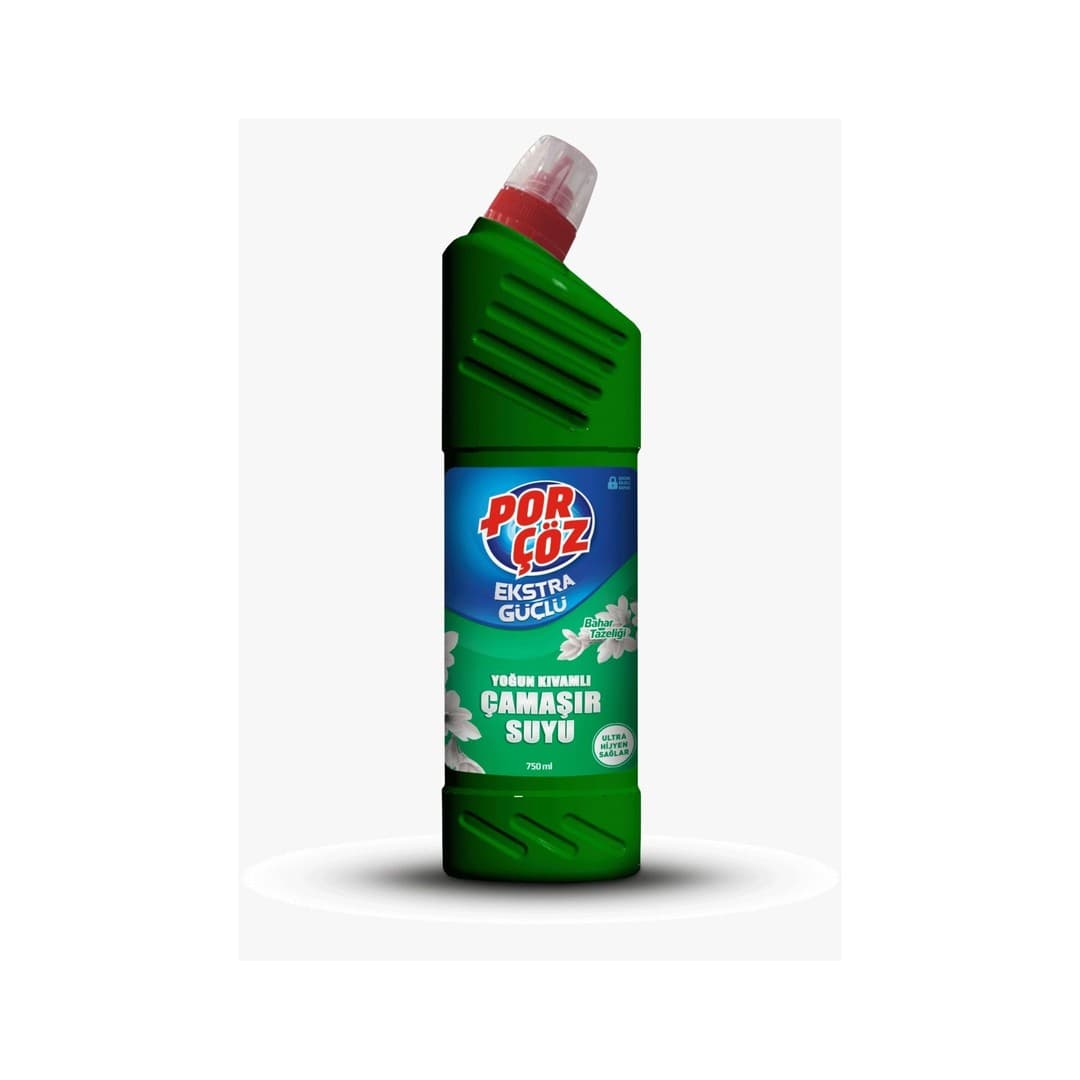PorCöz Bleichmittel Dickflüssig Camasir Suyu Bahar Tazeligi 750ml