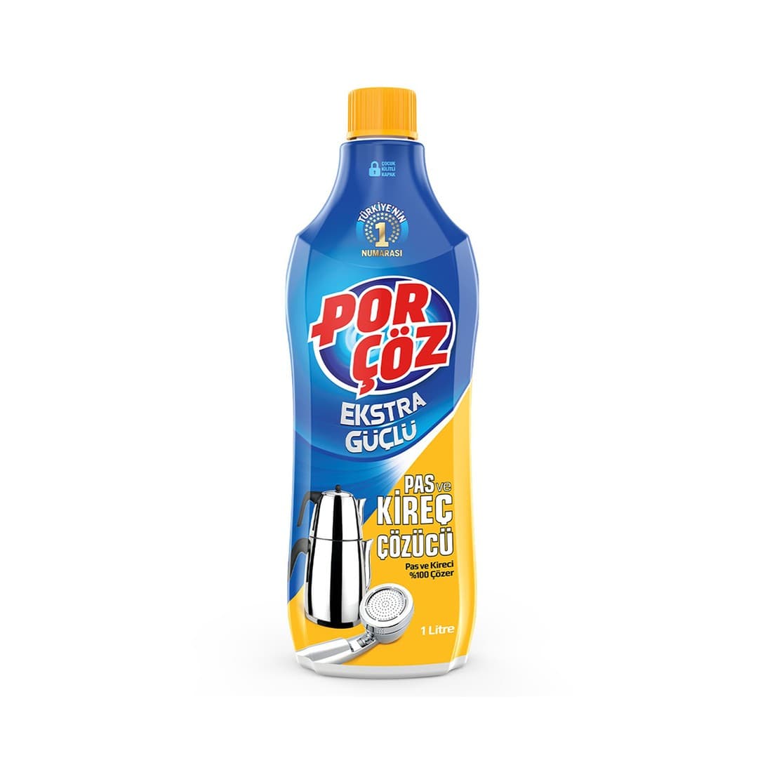 PorCöz Rost- & Kalklöser, Pas ve Kirec Cözücü 1l