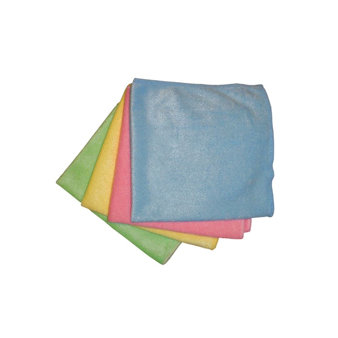 Praktitex Pro Mikrofasertuch, blau 40x40cm 10er Pack