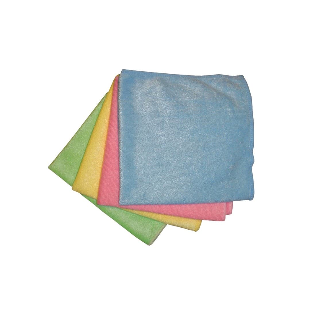 Praktitex Pro Mikrosfasertuch, rosa 40x40cm 10er Pack