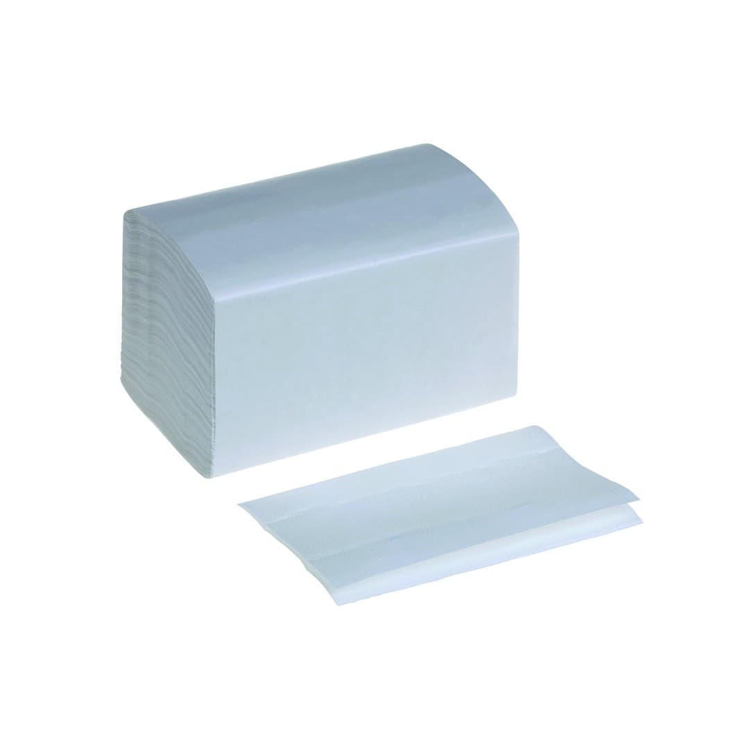 Servietten 2-lagig Interfold Weiss 250st
