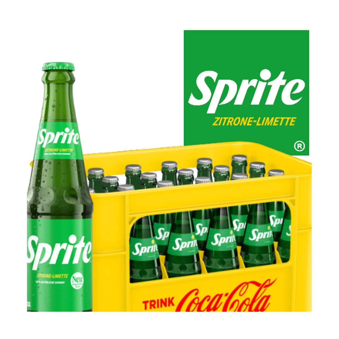 SPRITE 0,33l Glasflasche 24er Kiste