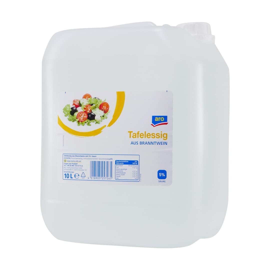 Tafelessig 5% weiss 10L
