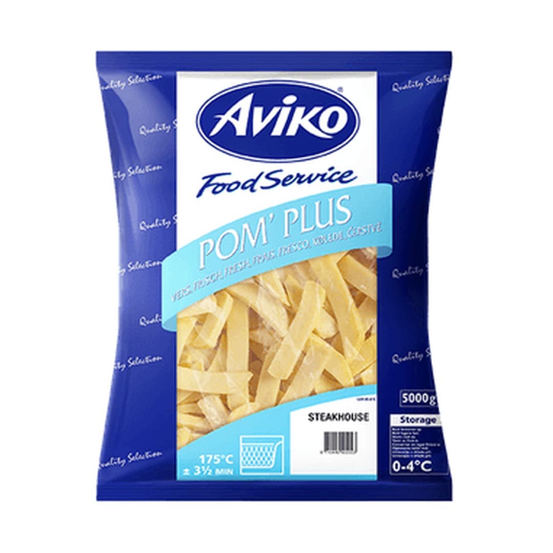 TK Aviko Steakhouse Pommes 10x20mm - 2,5kg