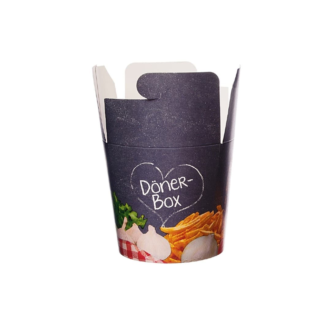 TOP Döner-Box Pappe 26OZ 710ml 50er Pack