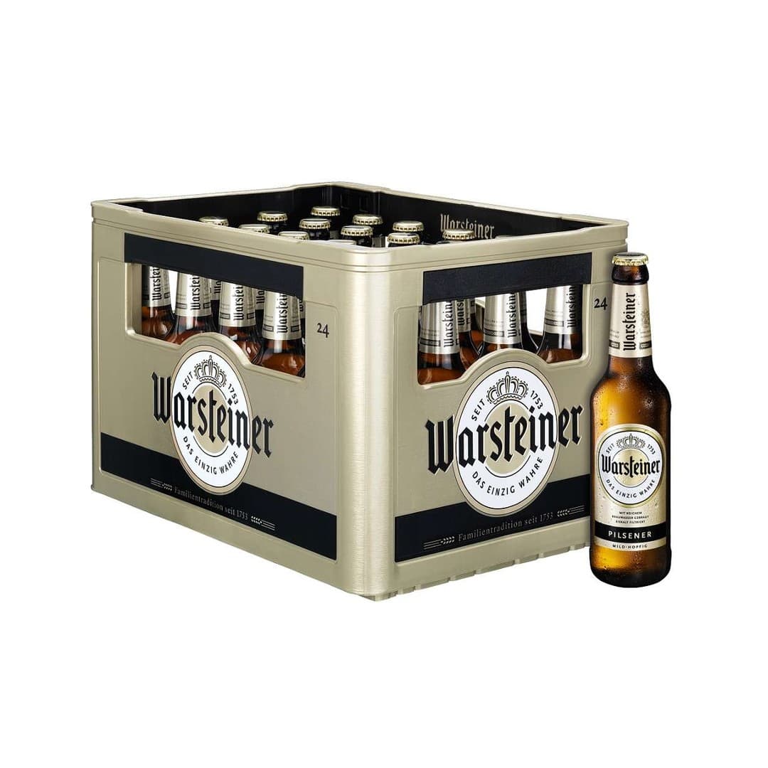 Warsteiner Pils 0,33l 24er Kiste