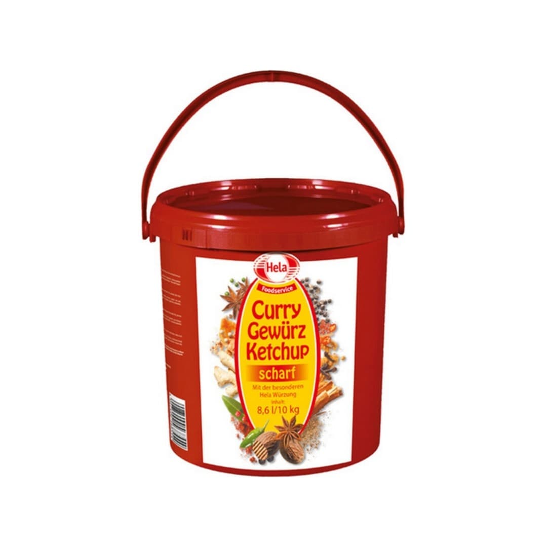 Wersing Curry-Gewürz Ketchup scharf 10kg